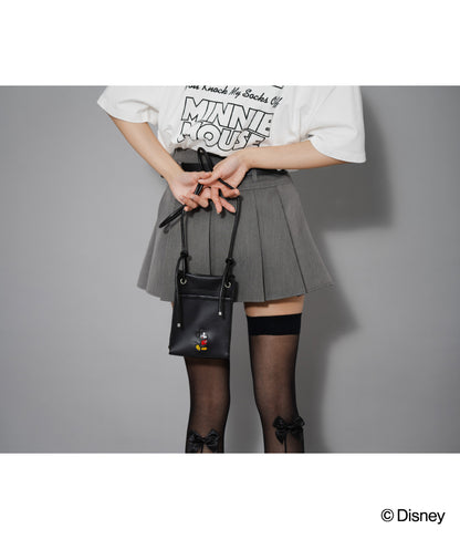 【ミッキーマウス】ANAP フェイクレザー ミニ ショルダー バッグ 799-9168
