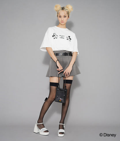 【ミッキーマウス】ANAP フェイクレザー ミニ ショルダー バッグ 799-9168