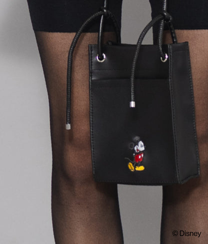 【ミッキーマウス】ANAP フェイクレザー ミニ ショルダー バッグ 799-9168