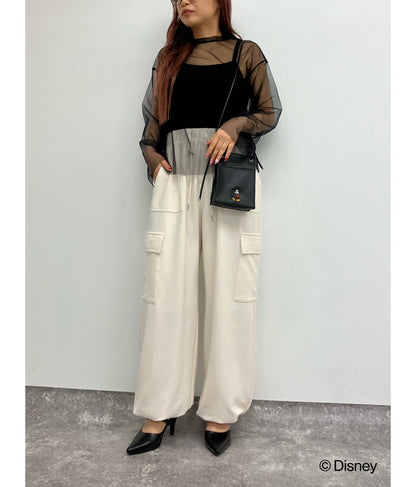 【ミッキーマウス】ANAP フェイクレザー ミニ ショルダー バッグ 799-9168