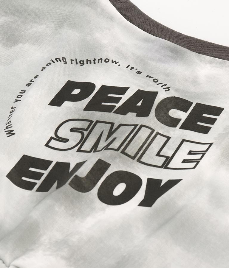 チュール 重ね タイダイ柄 ワンピース 917-7365