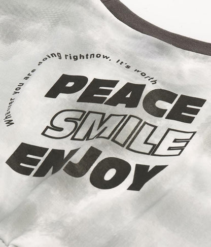 チュール 重ね タイダイ柄 ワンピース 917-7365