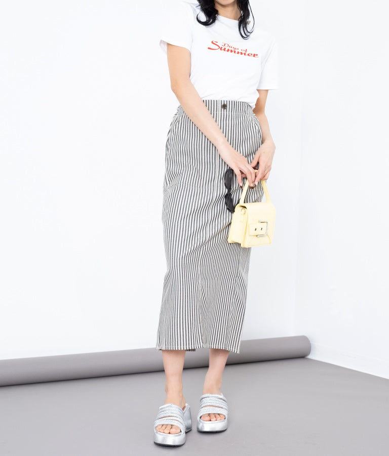 ストライプ スカート 491-2505