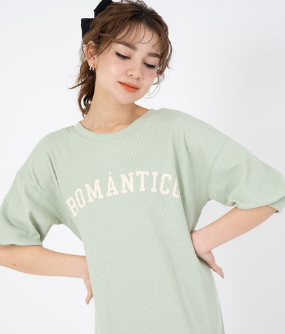 ROMANTICO ロゴ マーメイド ワンピース  527-6635