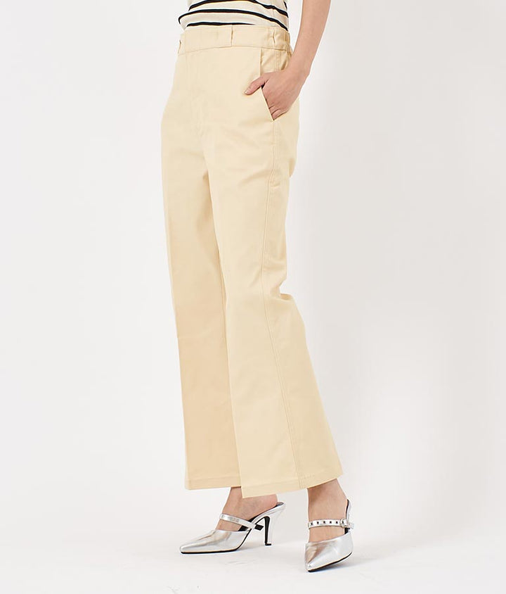 DICKIES ストレッチ ツイル フレア パンツ