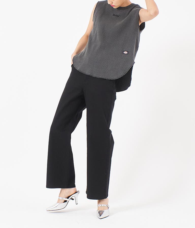 別注 DICKIES ワッフル ノースリーブ トップス 793-9078