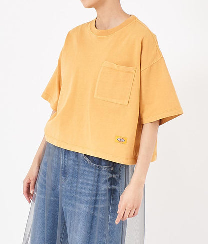 別注 DICKIES ピグメント 染め 片 ポケット Tシャツ 793-9079