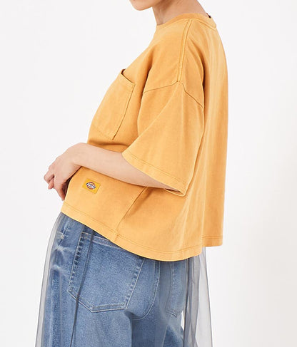 別注 DICKIES ピグメント 染め 片 ポケット Tシャツ 793-9079