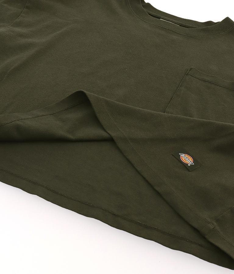 別注 DICKIES ピグメント 染め 片 ポケット Tシャツ 793-9079