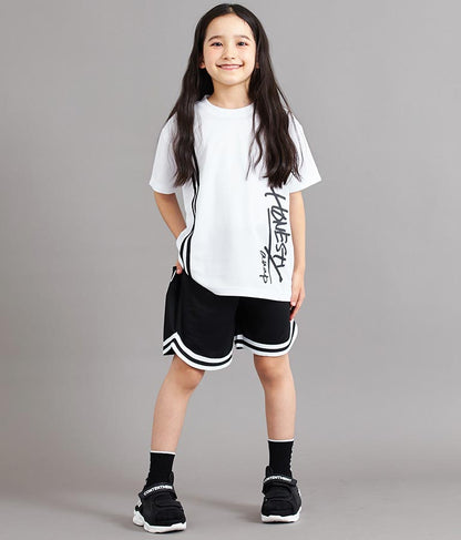 速乾 スポーティ ライン ハーフ パンツ 422-3272