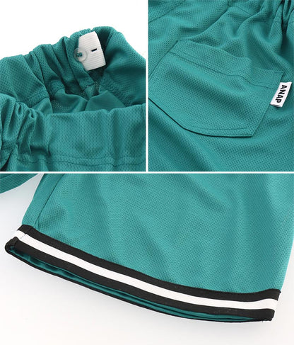 速乾 スポーティ ライン ハーフ パンツ 422-3272