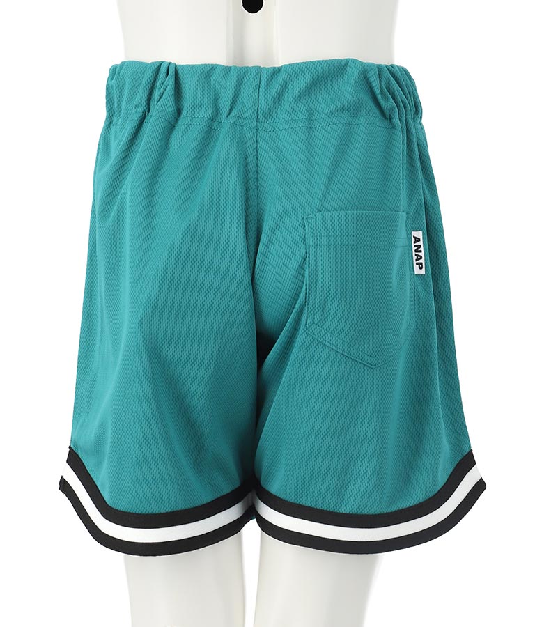 速乾 スポーティ ライン ハーフ パンツ 422-3272