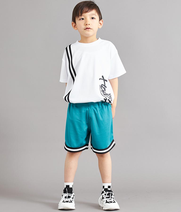 速乾 スポーティ ライン ハーフ パンツ 422-3272