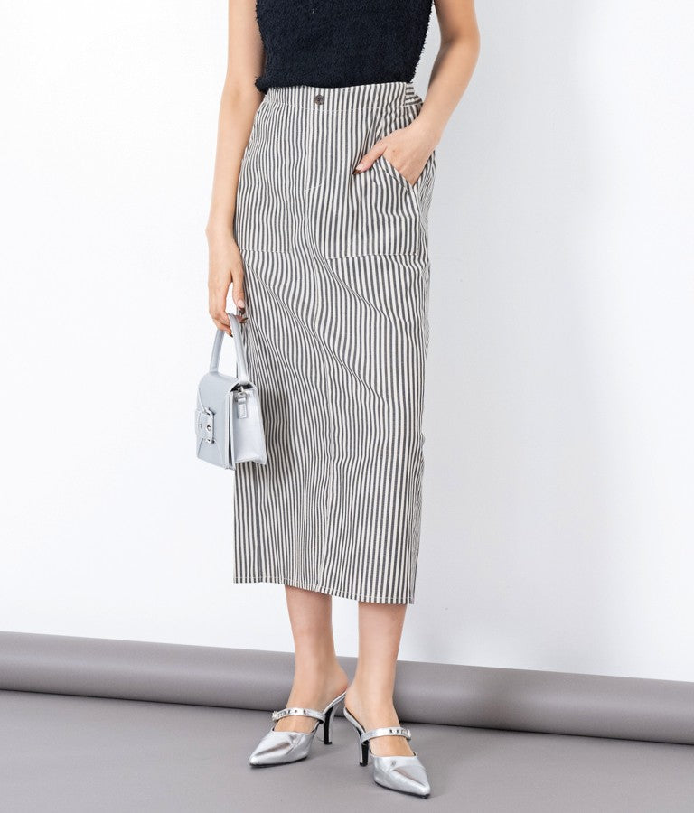 ストライプ スカート 491-2505
