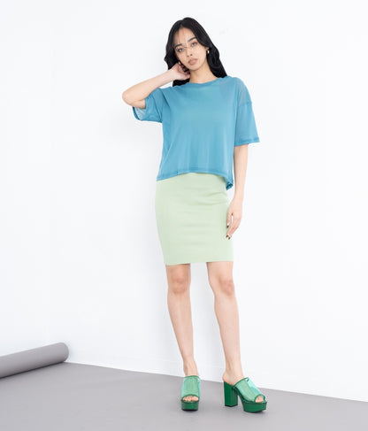 シアーネットTシャツ 493-2393