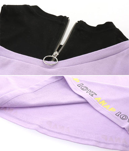 アシンメトリー オフショルダー バックジップ ワンピース 427-3278