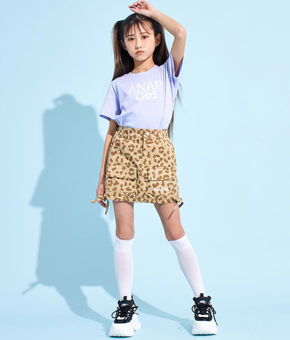 サイド ドロスト リボン カーゴ スカート 911-7477