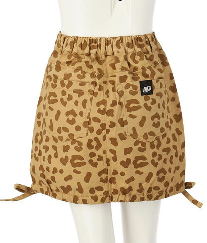 サイド ドロスト リボン カーゴ スカート 911-7477