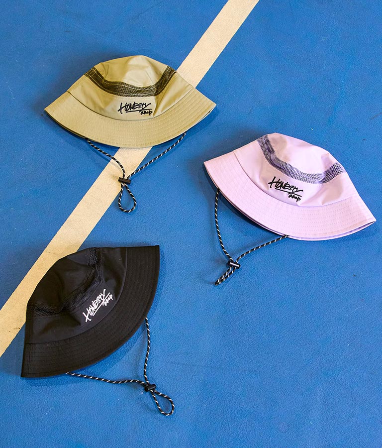 メッシュ 切替 バケット ハット 429-3267