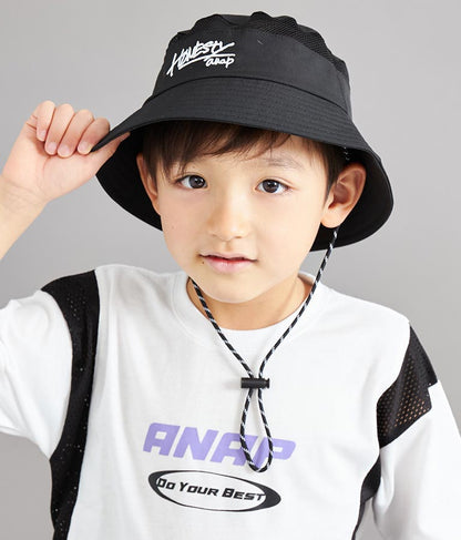 メッシュ 切替 バケット ハット