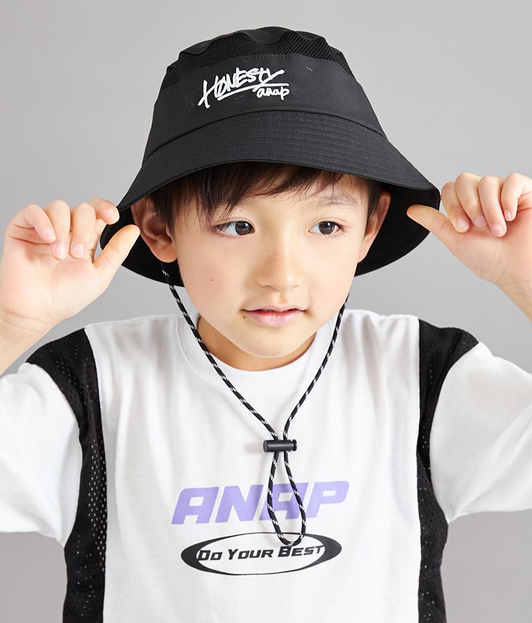 メッシュ 切替 バケット ハット 429-3267