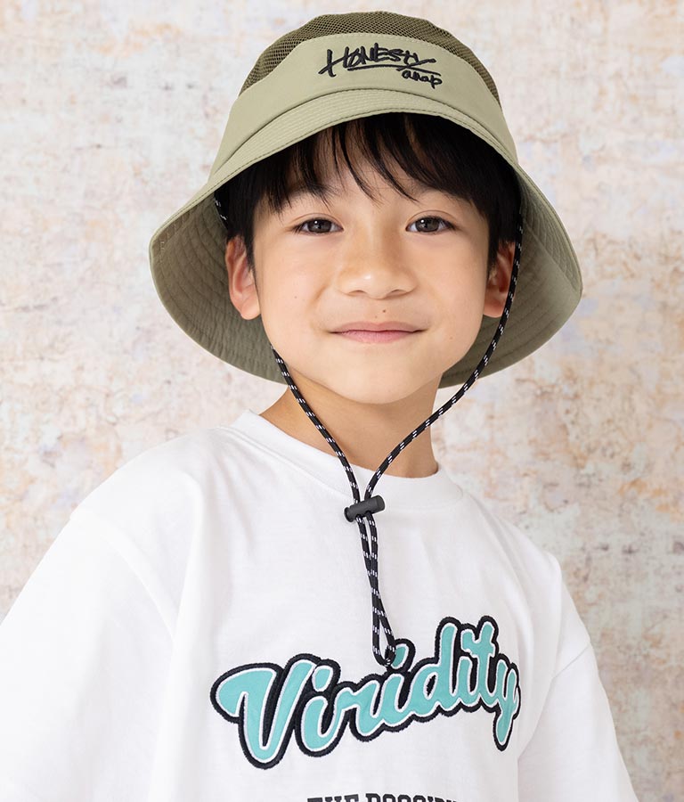 メッシュ 切替 バケット ハット 429-3267