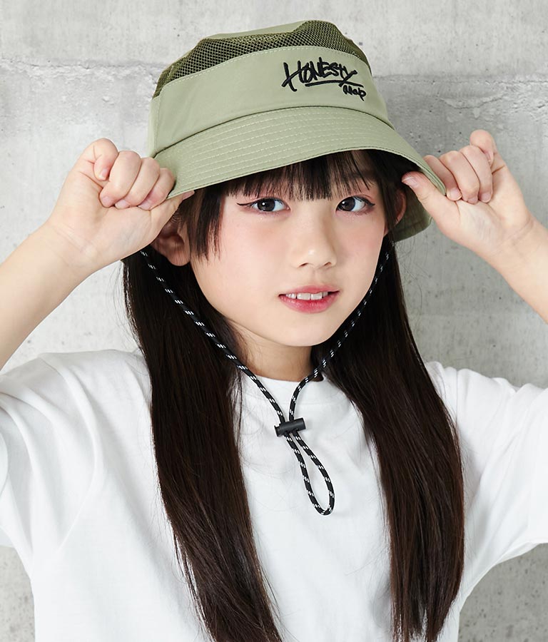 メッシュ 切替 バケット ハット 429-3267