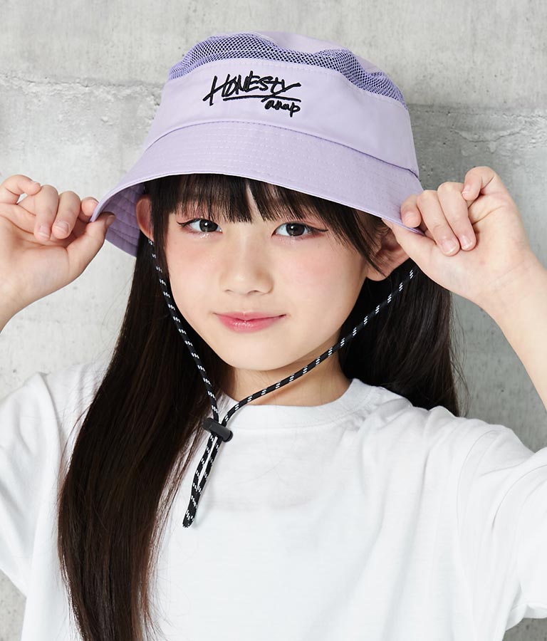 メッシュ 切替 バケット ハット 429-3267