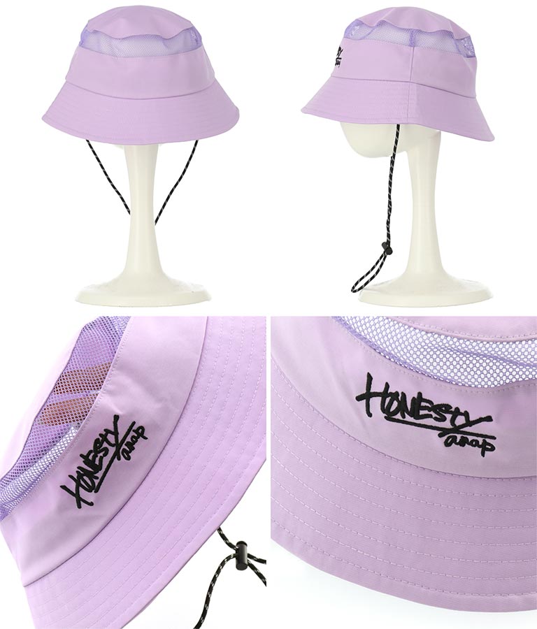 メッシュ 切替 バケット ハット 429-3267