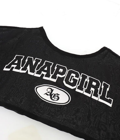 シアー Tシャツ × サイド ライン タンク ワンピース SET 918-7478