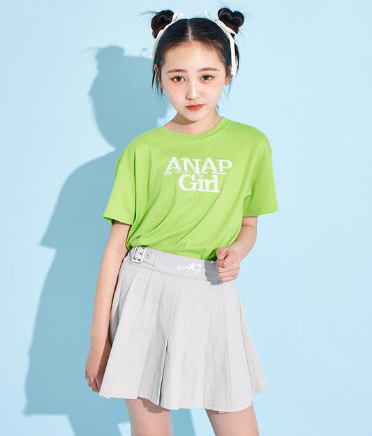 ロゴ 刺繍 Tシャツ 913-7482