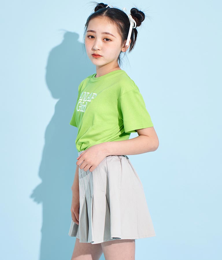 ロゴ 刺繍 Tシャツ 913-7482