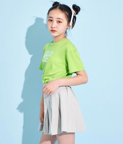 ロゴ 刺繍 Tシャツ 913-7482