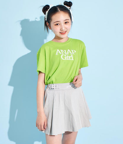 ロゴ 刺繍 Tシャツ 913-7482