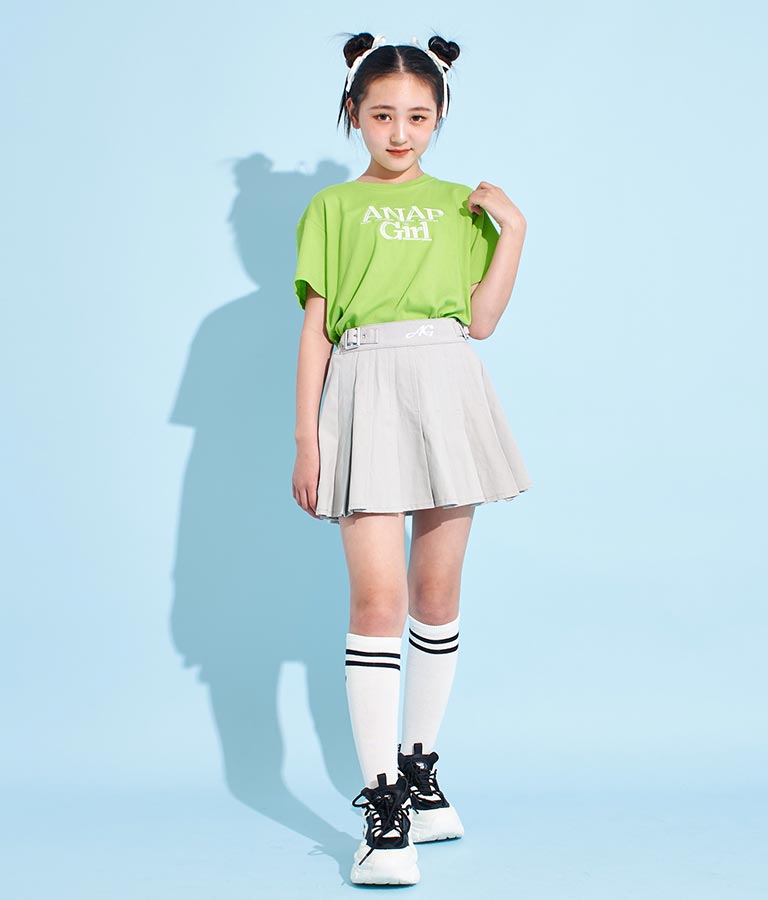 ロゴ 刺繍 Tシャツ 913-7482