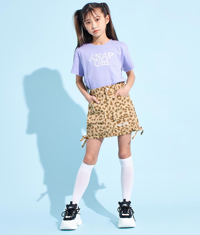 ロゴ 刺繍 Tシャツ 913-7482