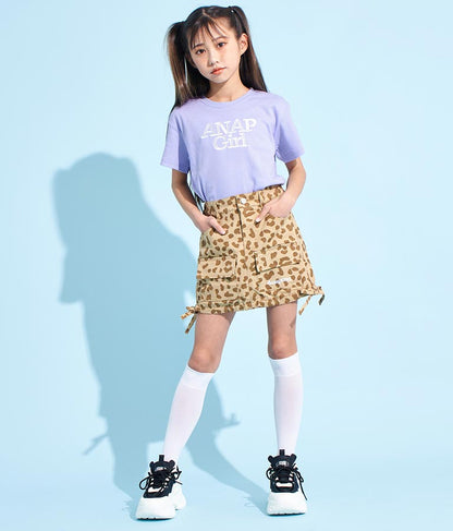 ロゴ 刺繍 Tシャツ 913-7482