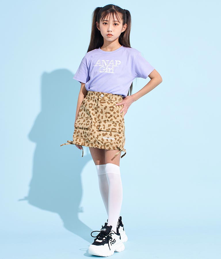 ロゴ 刺繍 Tシャツ 913-7482