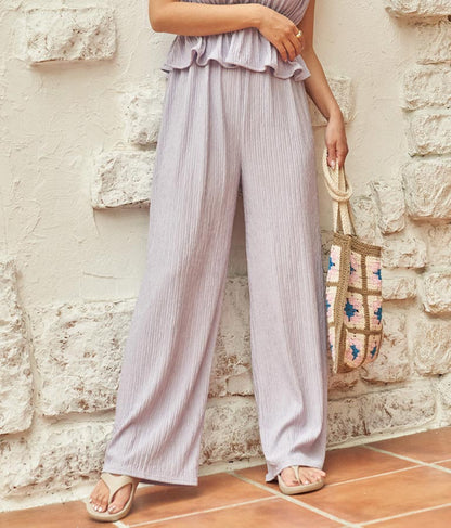 楊柳 キャミソール パンツ セットアップ 818-6771