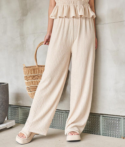 楊柳 キャミソール パンツ セットアップ 818-6771