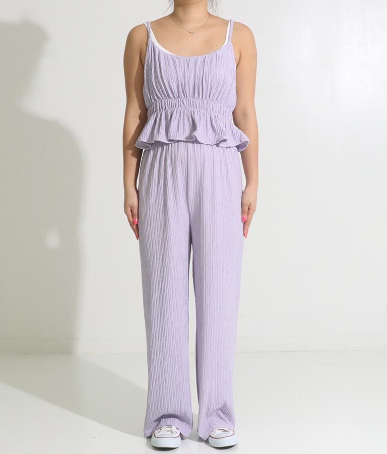 楊柳 キャミソール パンツ セットアップ 818-6771