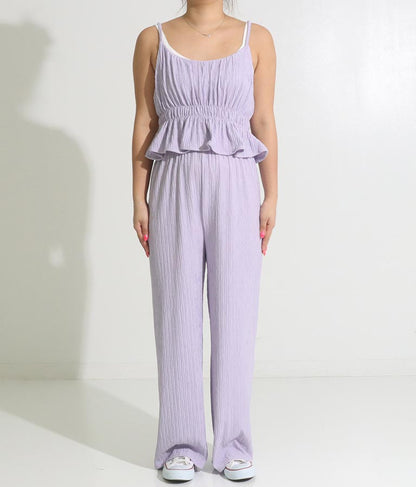 楊柳 キャミソール パンツ セットアップ 818-6771