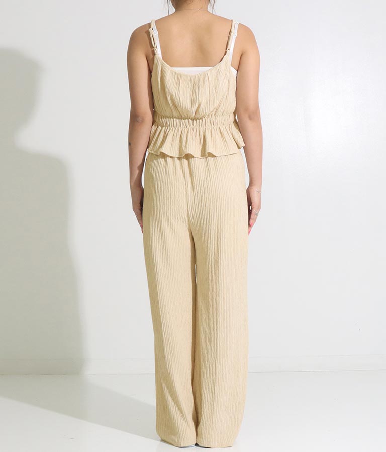 楊柳 キャミソール パンツ セットアップ 818-6771