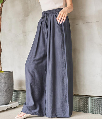リラックス ユッタリ ワイド パンツ