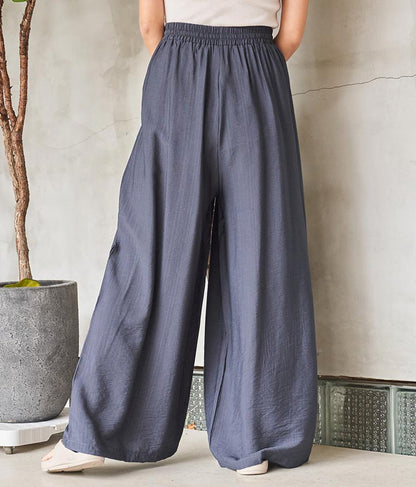 リラックス ユッタリ ワイド パンツ 812-6770