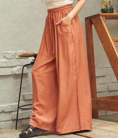 リラックス ユッタリ ワイド パンツ 812-6770