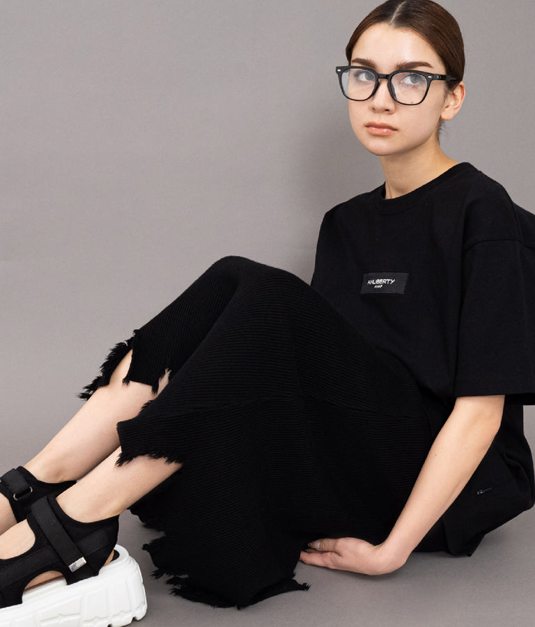 ANLIBERTY ベーシック ボックス ロゴ Tシャツ【ユニセックス】 30-3026