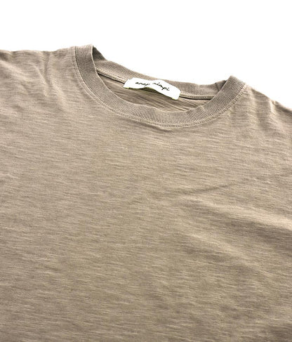 無地 スラブ マキシ ロング ワンピース 857-5819