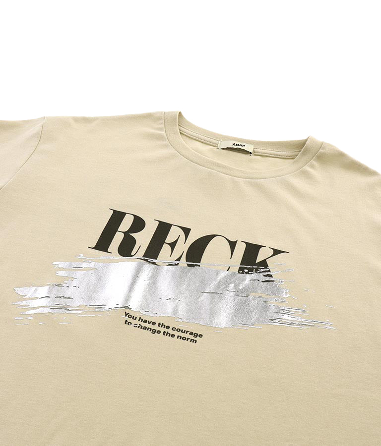 箔ペイント プリント Tシャツ 793-9171