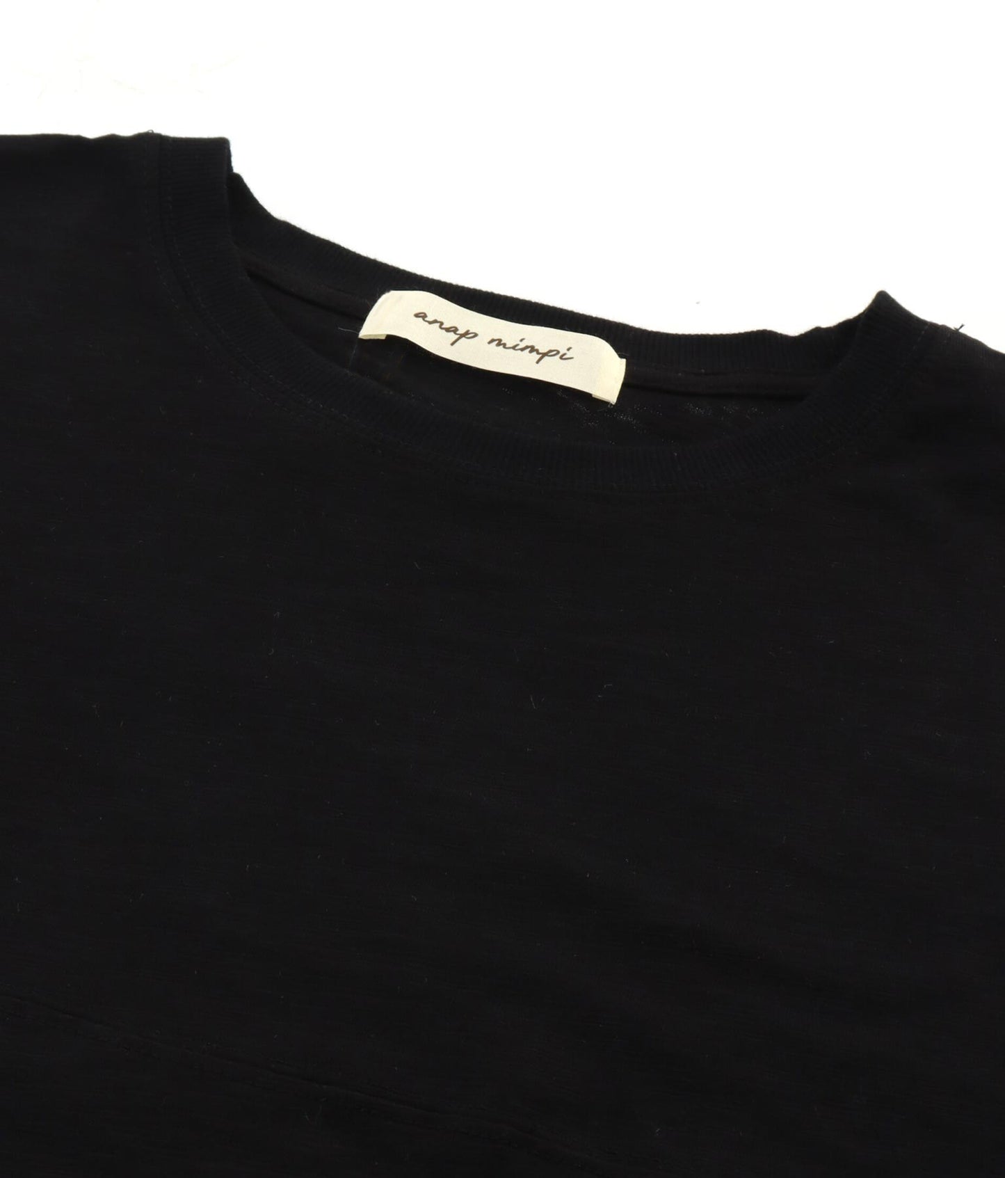 切替 ビッグ 無地 半袖 スラブ Tシャツ 853-5818